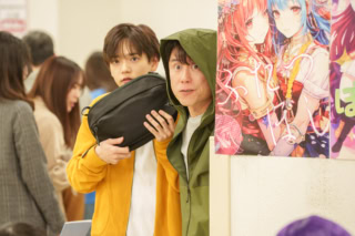 映画『おっパン』尾行場面