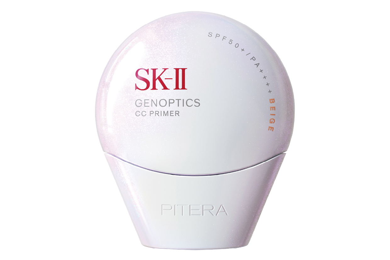 SK-II ジェノプティクス CC プライマー ナチュラルベージュ SPF50+/PA++++ 30g ¥9,900※編集部調べ（SK-II）