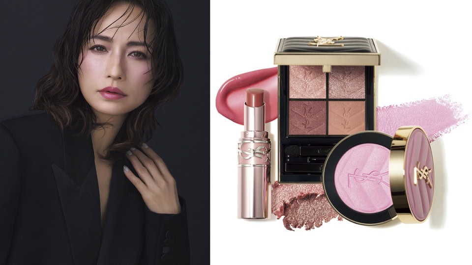 40代にこそ似合う【YSL BEAUTY】上品で存在感のある極上のピンクを頰に、唇に！