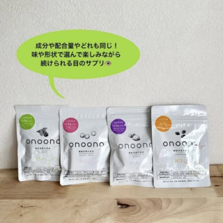 onoono 全4種 各約28日分 ¥4480※定期購入の場合は¥3,480（千寿製薬）