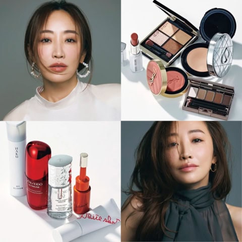 透明感で40代も美しく♡神崎恵さんが選ぶカラーアイテムとスキンケア｜上半期ベストコスメ10選