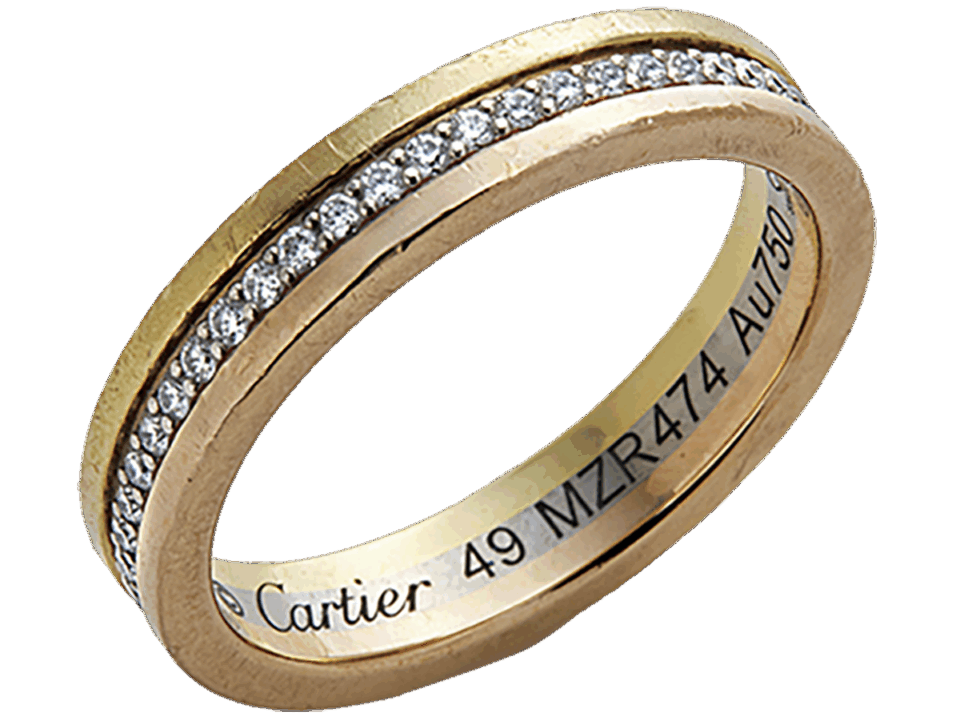 Cartierのリング