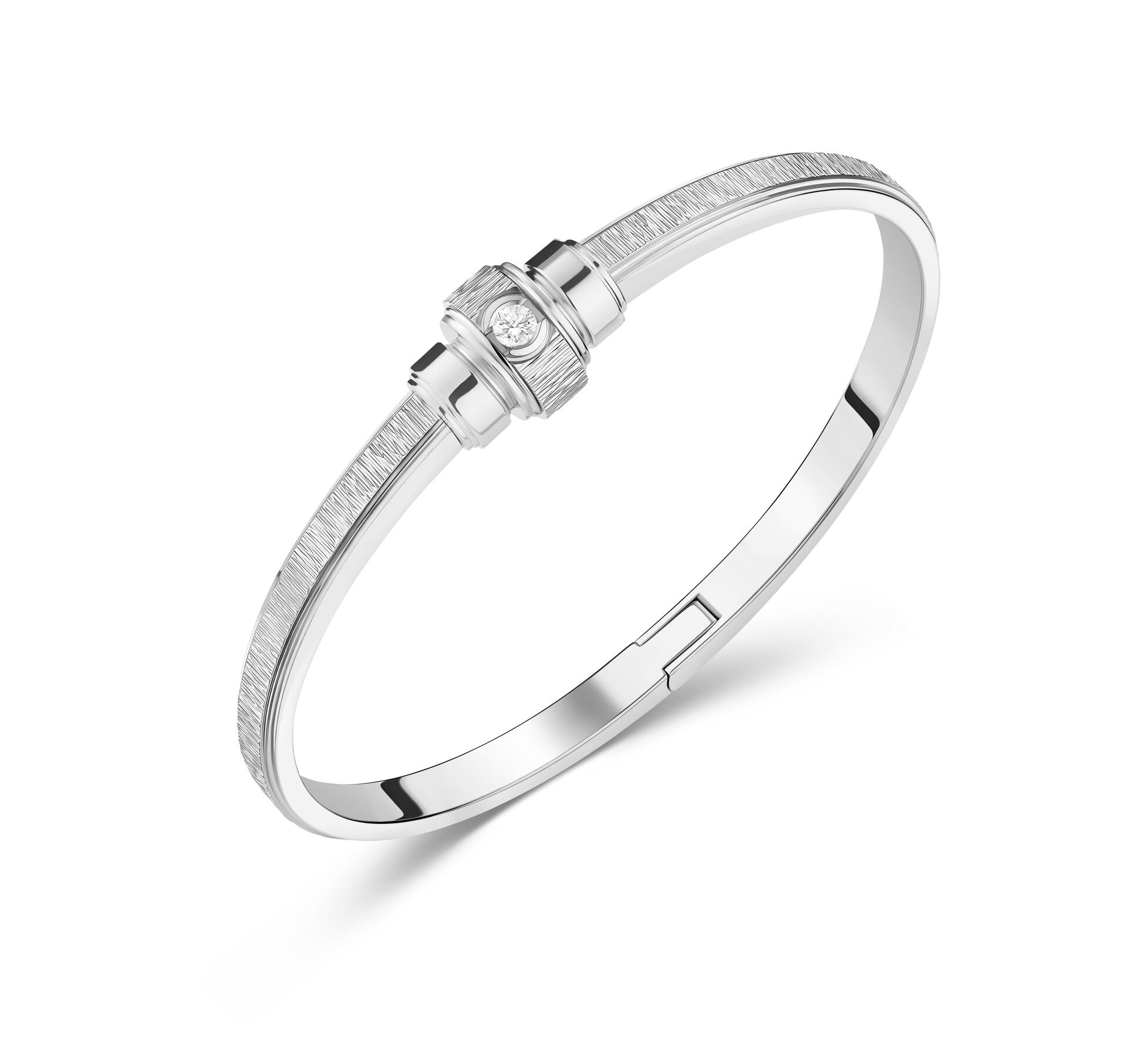 〈ポセション〉ブレスレット[K18WG×DIA]¥1,619,200（ピアジェ／ピアジェ コンタクトセンター）
