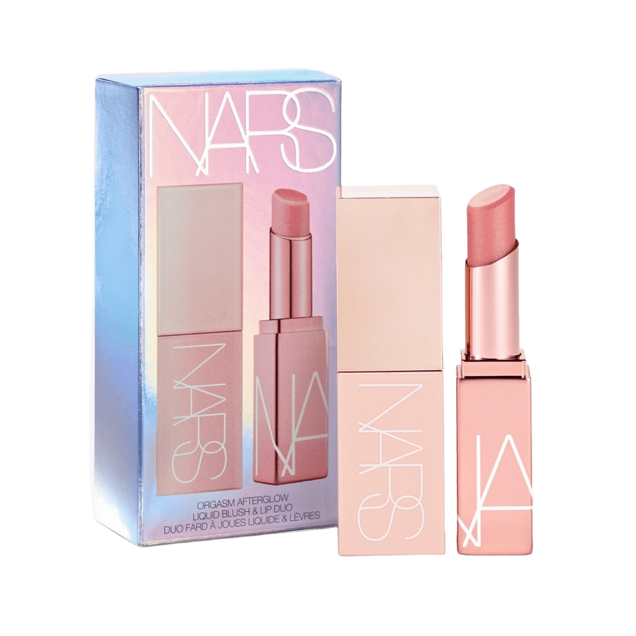 NARS オーガズム アフターグロー リキッドブラッシュ & リップ デュオ ￥6,490※※2025年11月21日オンライン限定発売