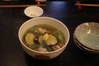 茄子あんかけそば 18oo円