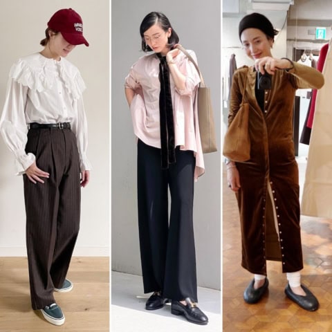 【40代スナップまとめ】ニットにベロア…「ブラウン」は“素材感”で魅せます！業界人コーデ7選