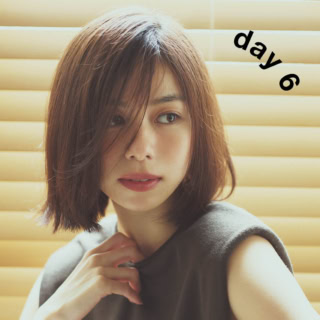 上品コーデには「赤リップを主役」×「前髪の毛束感」でシンプルなのに色気爆誕♡【旬顔メイク】