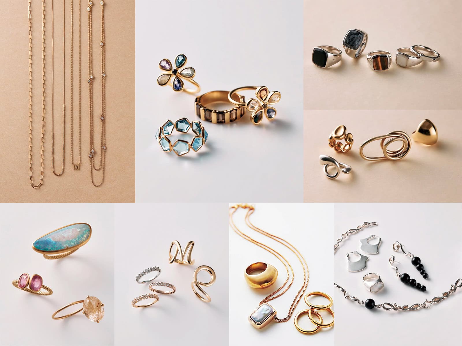 美品着用一回のみ】GAGAN シルバーネックレス オニキス