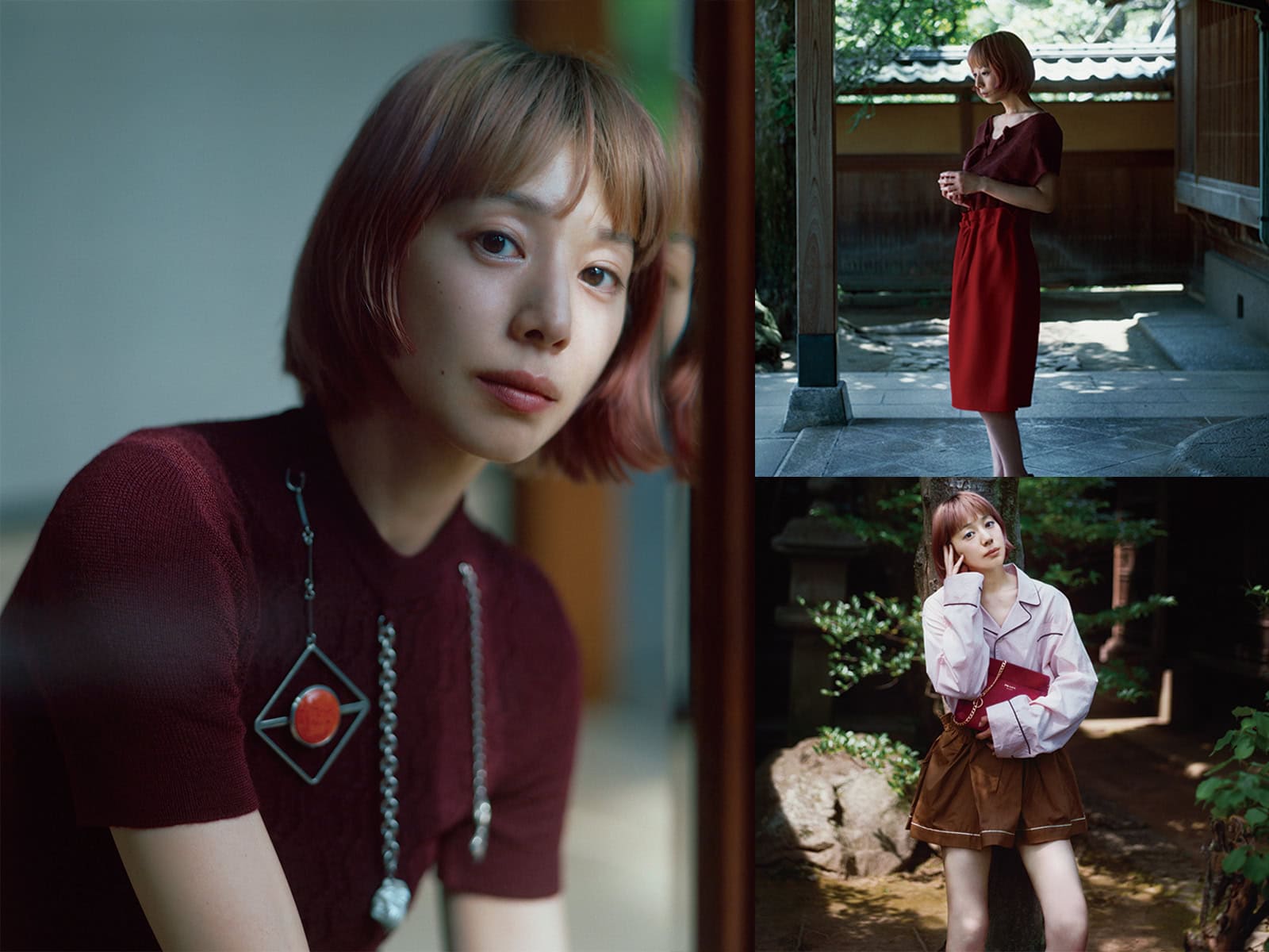 プラダ×夏帆】「成熟した大人の持つ『少女性』を表現しました