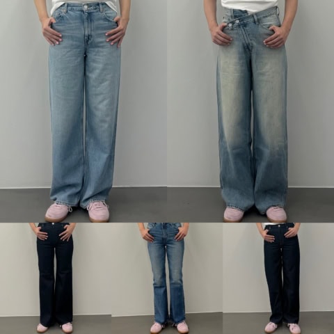 爆売れデザインデニムから美脚ストレートまで。40代に似合うデニムの宝庫【マウジー】で試着祭り