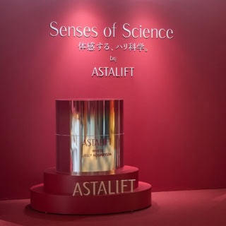 アスタリフトの限定ポップアップイベント「Senses of Science 体感する、ハリ科学。」