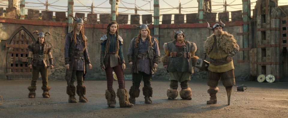 映画「ヒックとドラゴン」バイキングたち