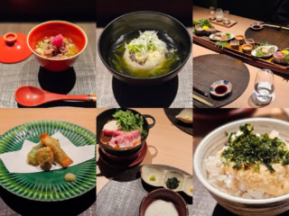 季節の旬菜をはじめ飛騨牛など地方の食材もふんだんに使いながら、目でも舌でもたっぷり楽しめる多彩なメニュー構成