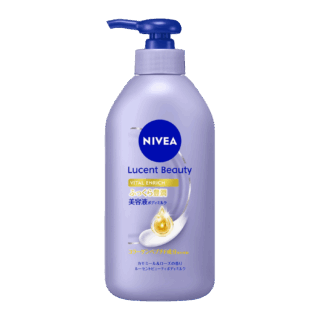 ニベア ルーセントビューティ バイタルエンリッチ ふっくら豊潤美容液ボディミルク 330g（ポンプタイプ）