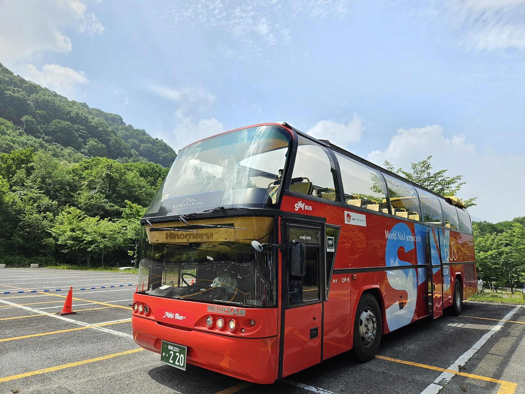 絶景特等席「おくひだマウンテンバス」