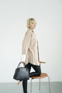 SHRINK ROUND BOSTON[W28×H21.5×D13cm]￥79,200
