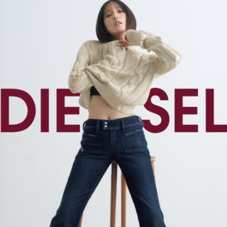 本田翼と【DIESEL】最新デニム｜スタイリスト・樋口かほりと探すシンプル派のための本命デニム