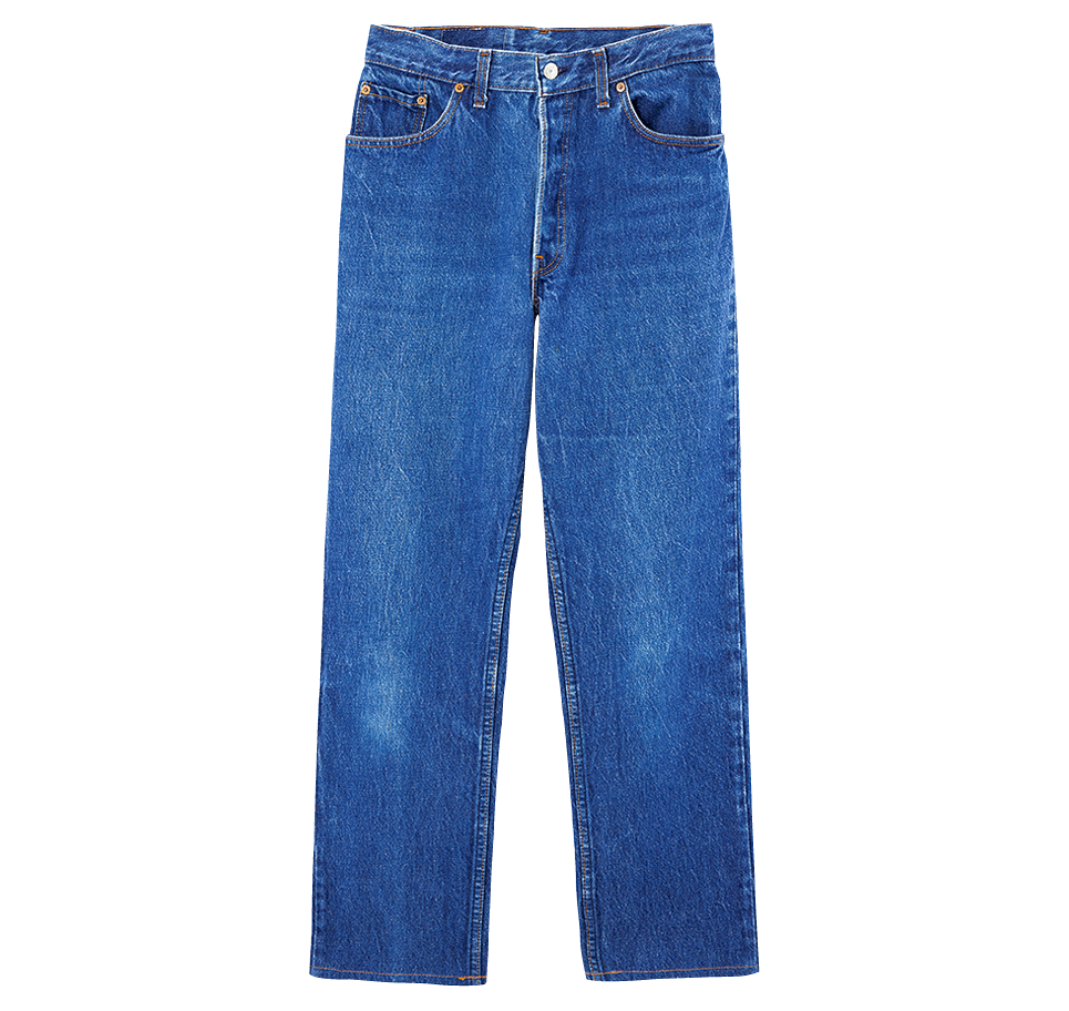 【Levi's®】程よいウォッシュ加減、スタイリングを選ばないシルエットで汎用性も◎。★¥27,500（ウィッティヴィンテージ）