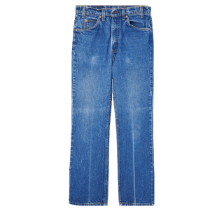 【Levi's®】なんてことないベーシックなストレートデニムこそヴィンテージの風合いが生きる。★¥14,300（サンタモニカ 原宿店）