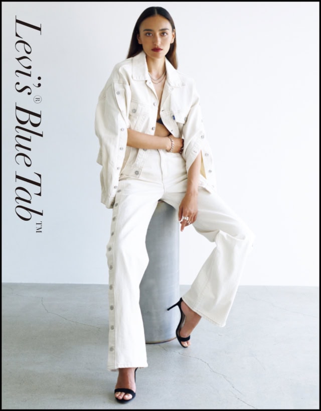 リーバイスの最高峰ライン【ブルータブ】大人のための「ドレスアップデニム」とは？｜Levi’s®Blue Tab™｜長谷川潤