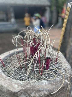アートのようなお線香