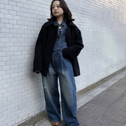 【40代スナップ】デニムセットアップをキレイめに仕上げる「上質なジャケット」｜矢尾麻琴さん