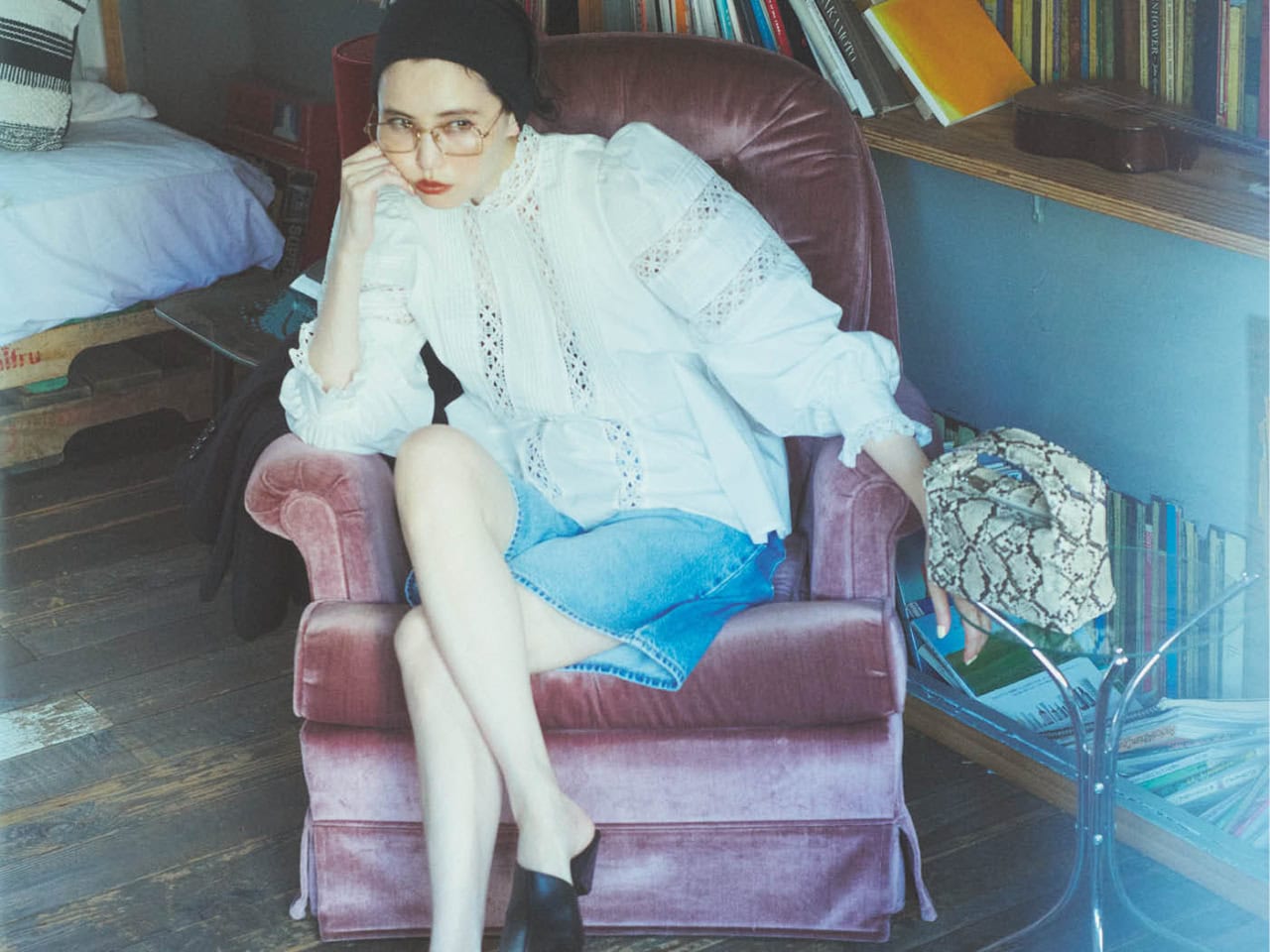 トレンド「レース」「ハーフデニム」は小物使いで大人っぽく着こなすのがカギ!【10日間着まわし】