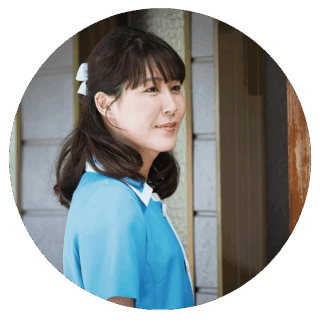 初めてのお芝居に取り組んだ主演の中川美悠さん