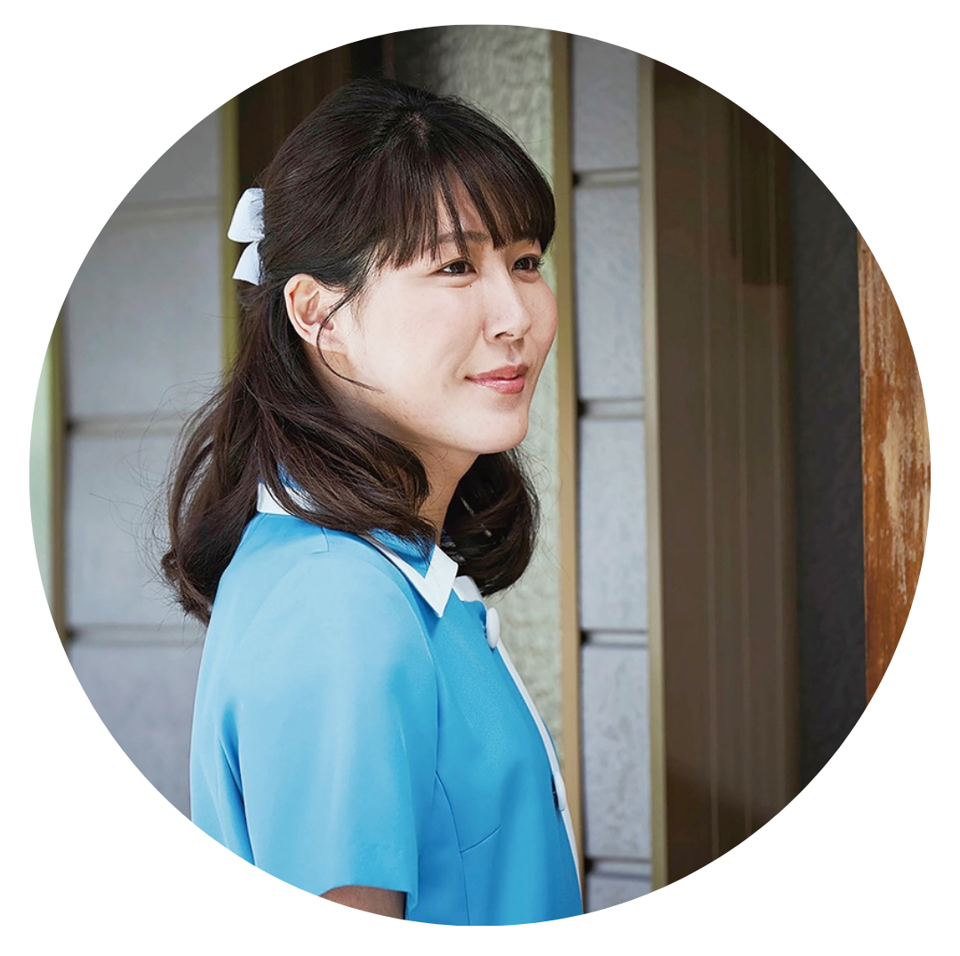 初めてのお芝居に取り組んだ主演の中川美悠さん