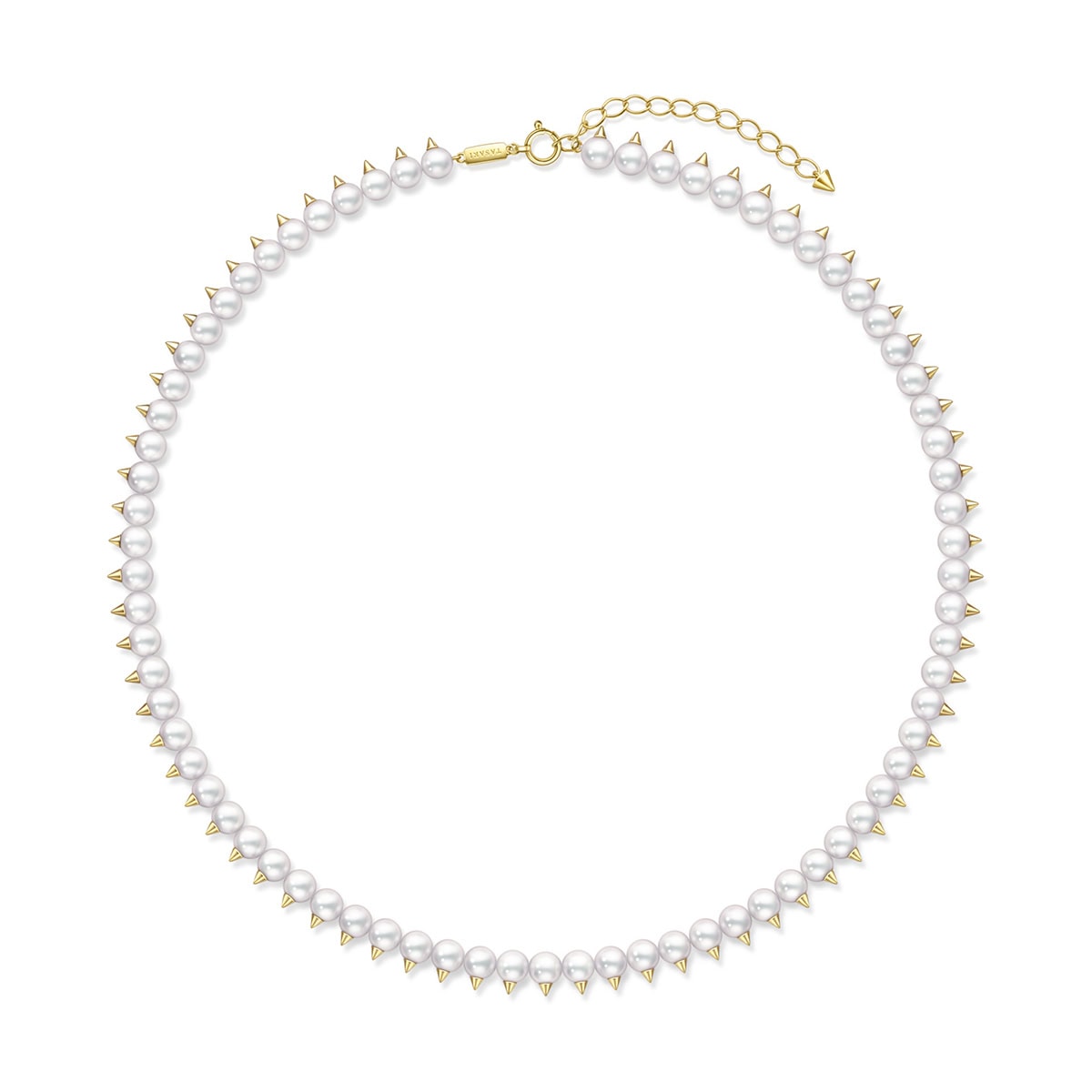 〈デインジャー〉ネックレス［K18YG×あこや真珠］¥1,058,200（TASAKI）