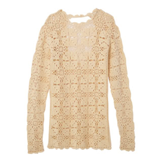 ロングスリーブトップス¥46,200（オープン セサミ クラブ）