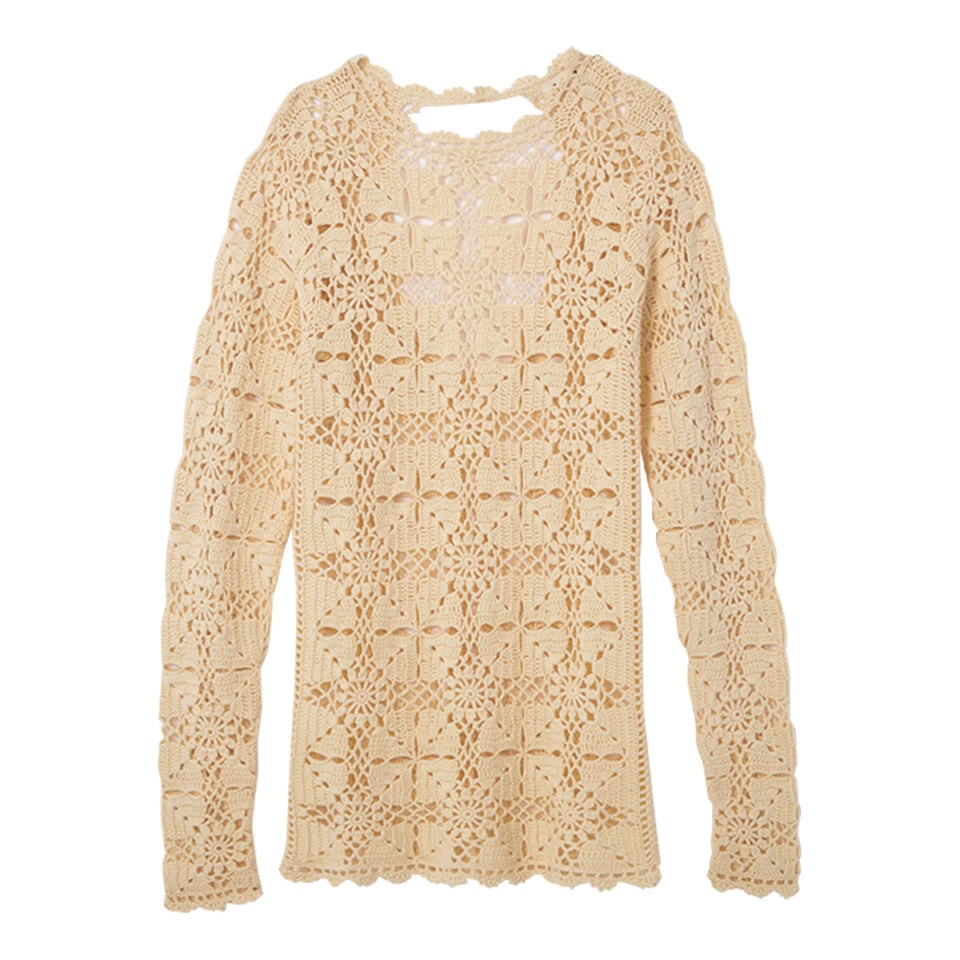 ロングスリーブトップス¥46,200（オープン セサミ クラブ）