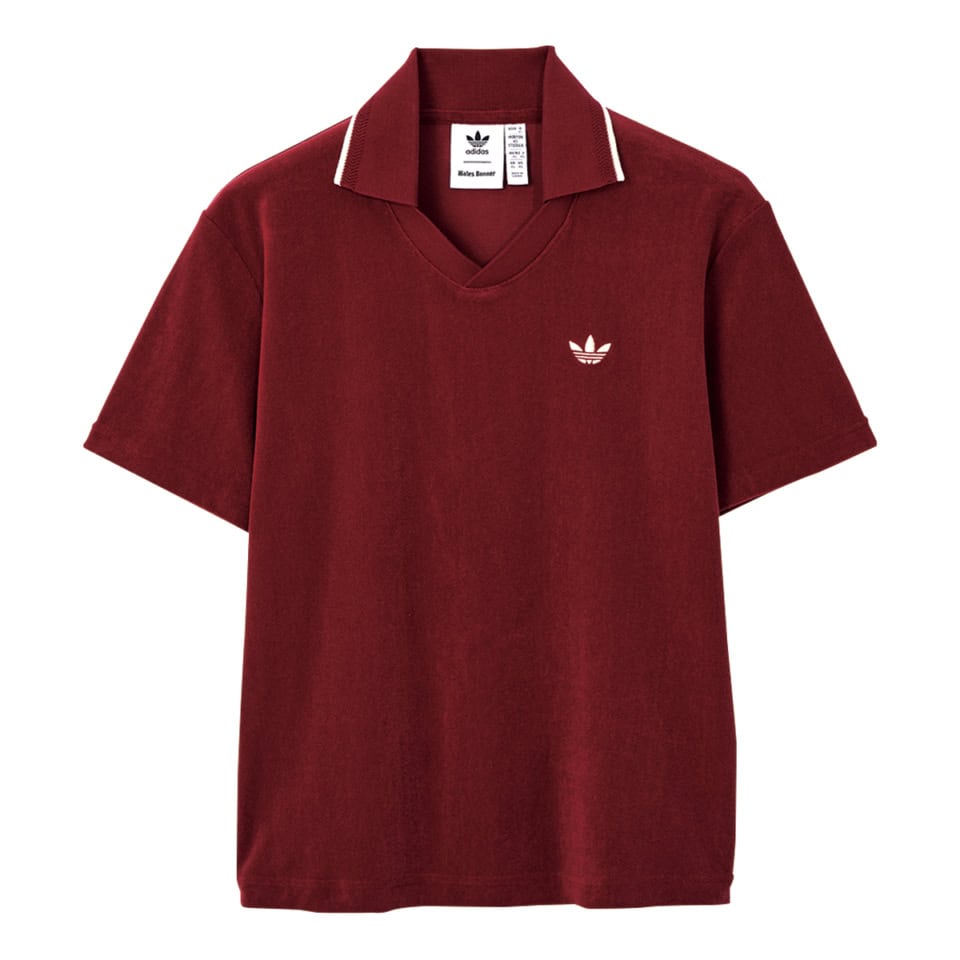ポロシャツ¥27,500（共にADIDAS ORIGINALS by WALES BONNER／jackpot）