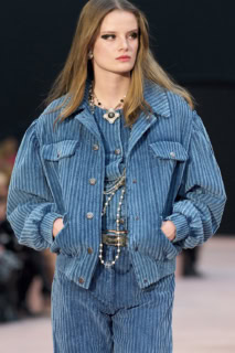 Chanel　コーデュロイ