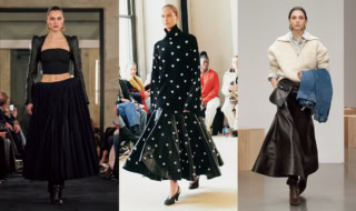 左：Alaia　中央：Altuzarra　右：Brandon Maxwell