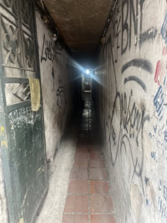 こういった路地を見かけると、つい通りたくなります（笑）。ベトナムって、こういった路地裏におしゃれなショップがあったりするんですよね