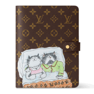 アジェンダ･ビューロー MM 〈Louis Vuitton Travels With Grace Coddington〉［H23×W18×D2㎝］¥122,100（ルイ・ヴィトン／ルイ・ヴィトン クライアントサービス）