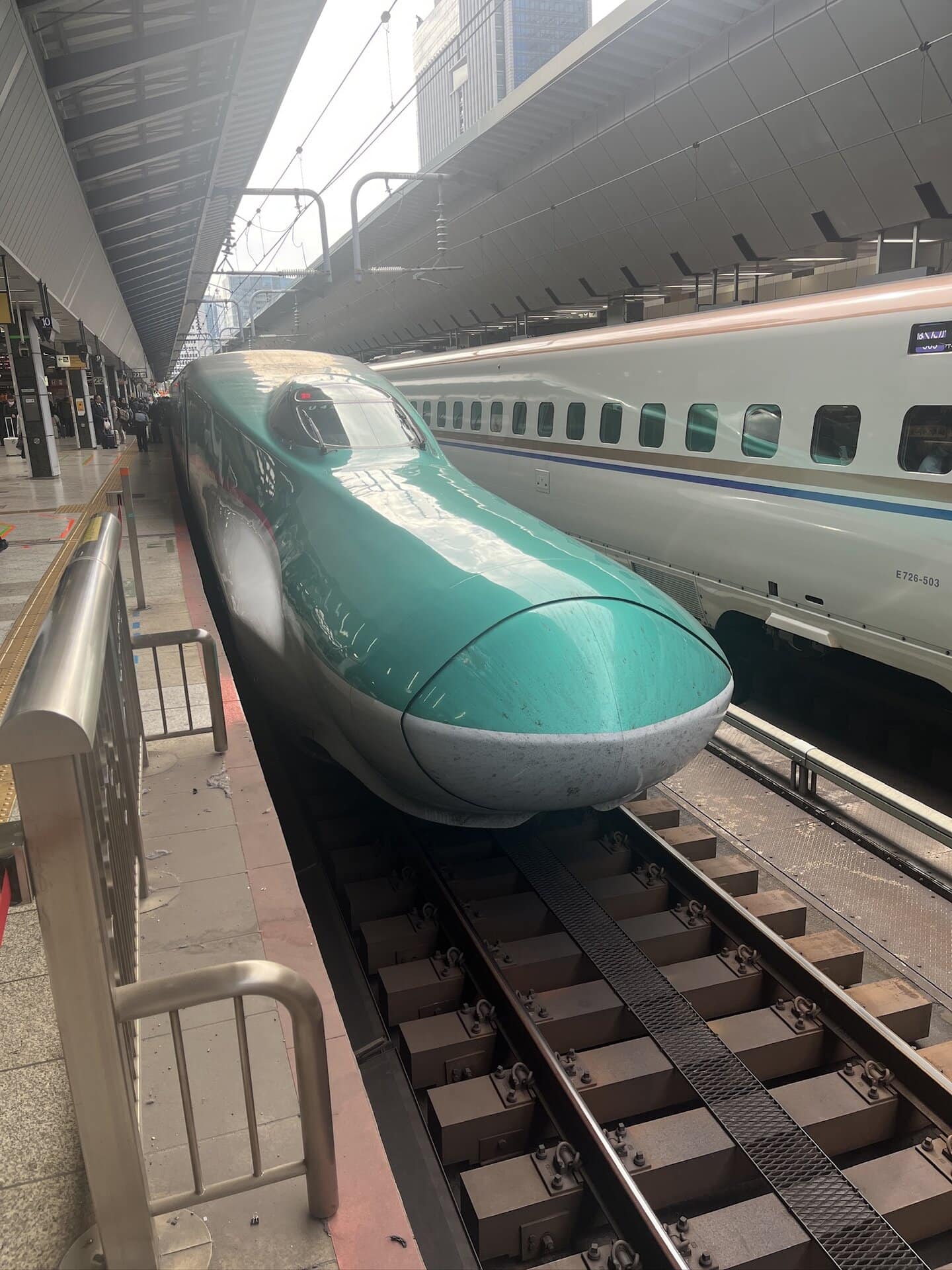 久しぶりの東北新幹線に、乗る前からテンションが上がります！