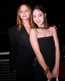 憧れのステラ・マッカートニーさんと! お二人とも素敵です♡