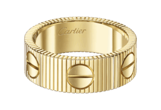 〈LOVE アンリミテッド〉リング［イエローゴールド］¥429,000