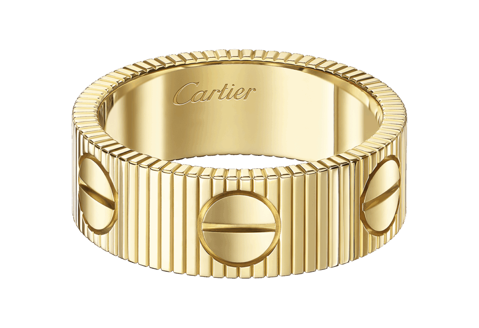 〈LOVE アンリミテッド〉リング［イエローゴールド］¥429,000