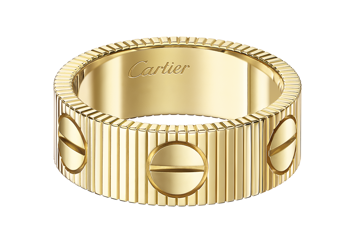 〈LOVE アンリミテッド〉リング［イエローゴールド］¥429,000