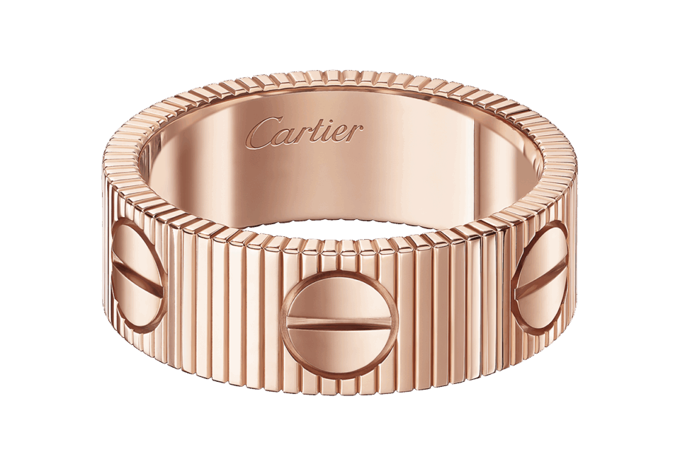 〈LOVE アンリミテッド〉リング［ピンクゴールド］¥429,000