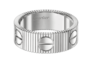 〈LOVE アンリミテッド〉リング［ホワイトゴールド］¥456,500