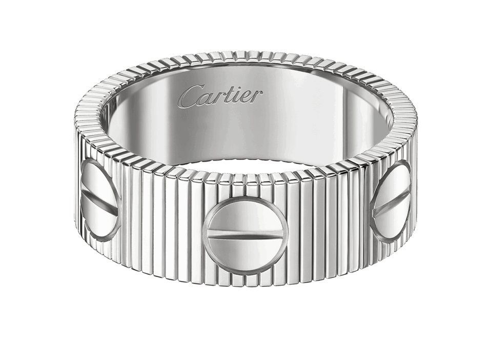 〈LOVE アンリミテッド〉リング［ホワイトゴールド］¥456,500