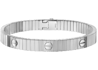 〈LOVE アンリミテッド〉ブレスレット［ホワイトゴールド］¥1,597,200