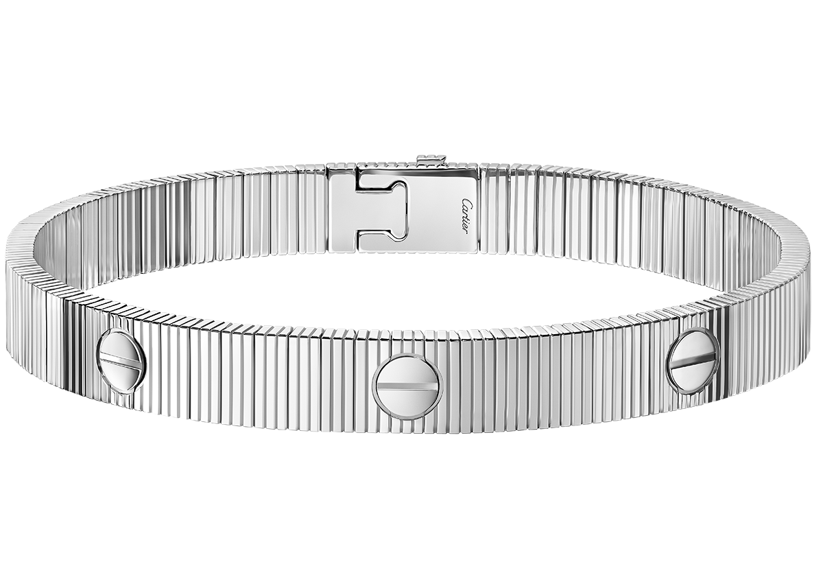 〈LOVE アンリミテッド〉ブレスレット［ホワイトゴールド］¥1,597,200