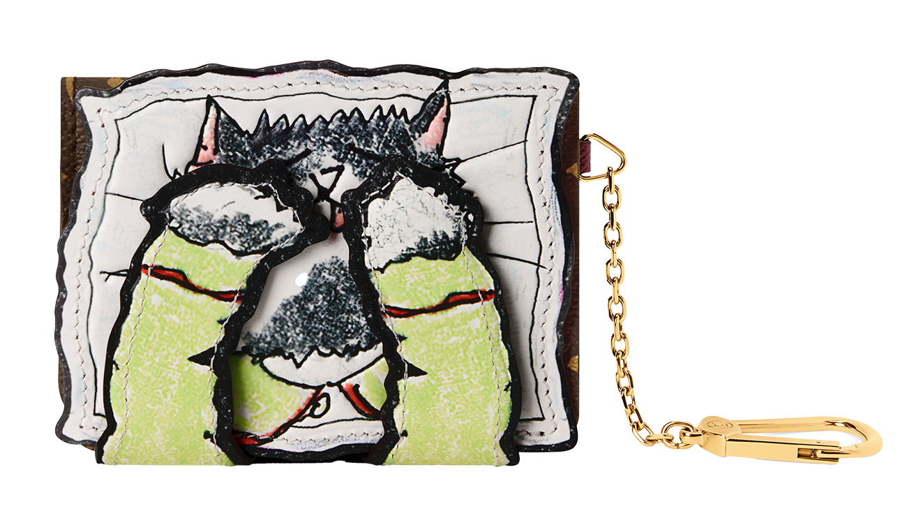 パウケット パース〈Louis Vuitton Travels With Grace Coddington〉［H10.5×W8×D1㎝］¥156,200（ルイ・ヴィトン／ルイ・ヴィトン クライアントサービス）