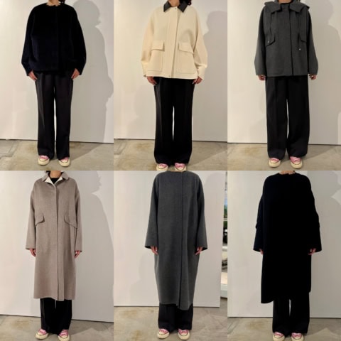 全方位で洒落見えするのがスゴい！売れに売れていると噂の【エブール】のコートをひとり試着祭り