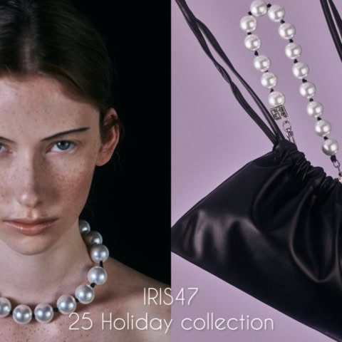 【ストラップがネックレスに⁉】IRIS47のホリデーコレクションに学ぶ、小物でおしゃれ度を爆上げする秘訣